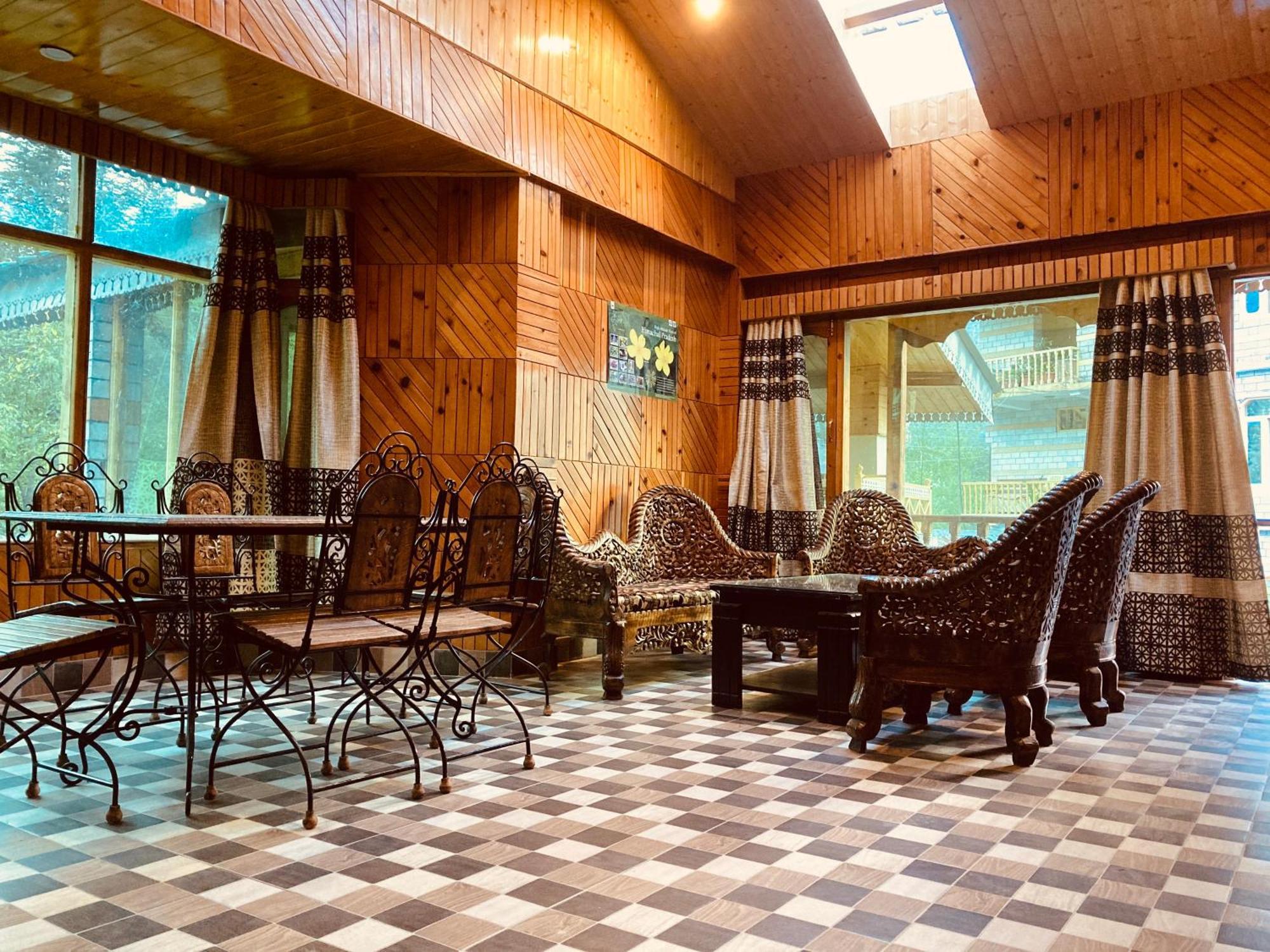 Woods Villa Cottage, Manali Exterior foto