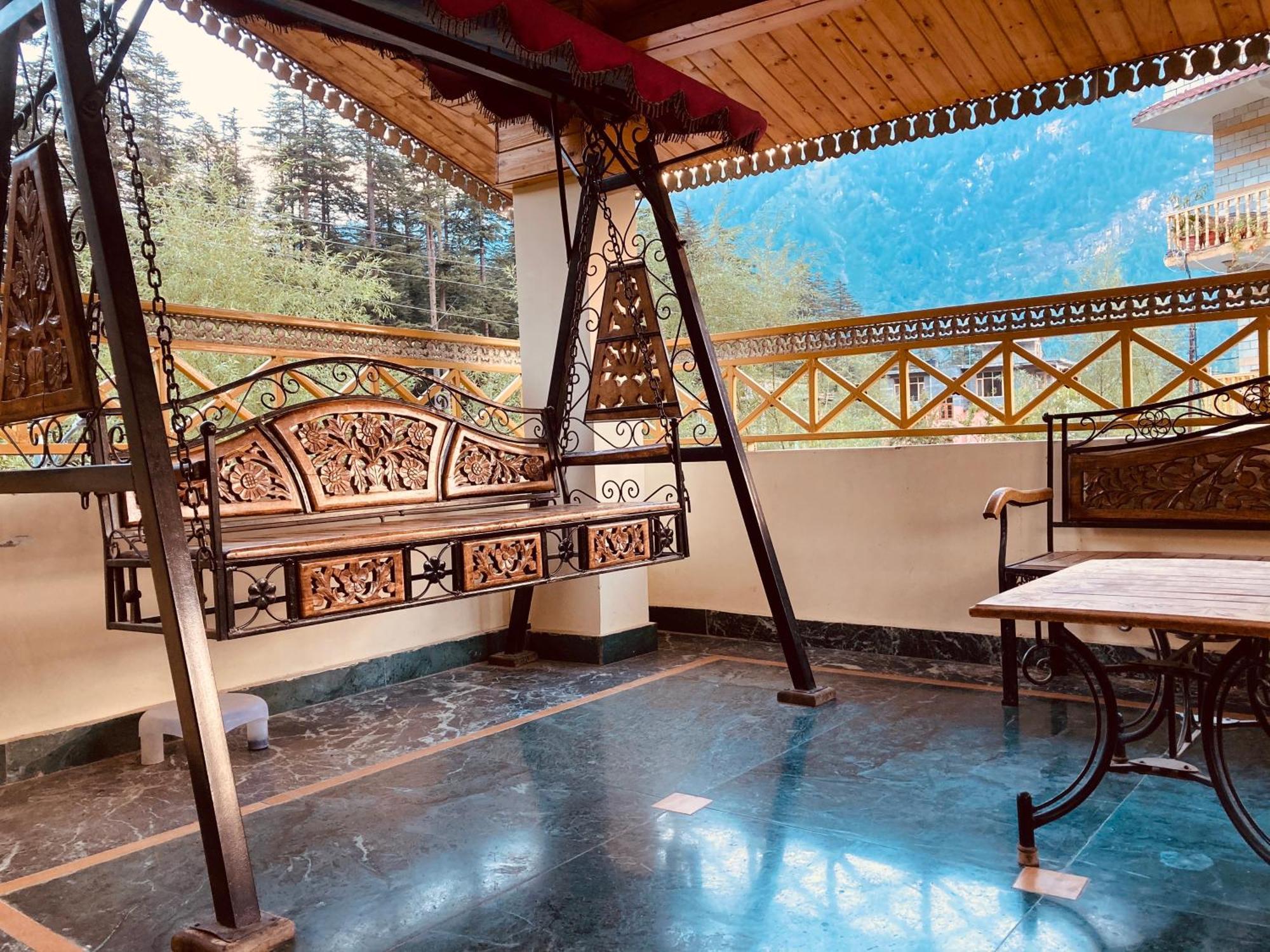Woods Villa Cottage, Manali Exterior foto