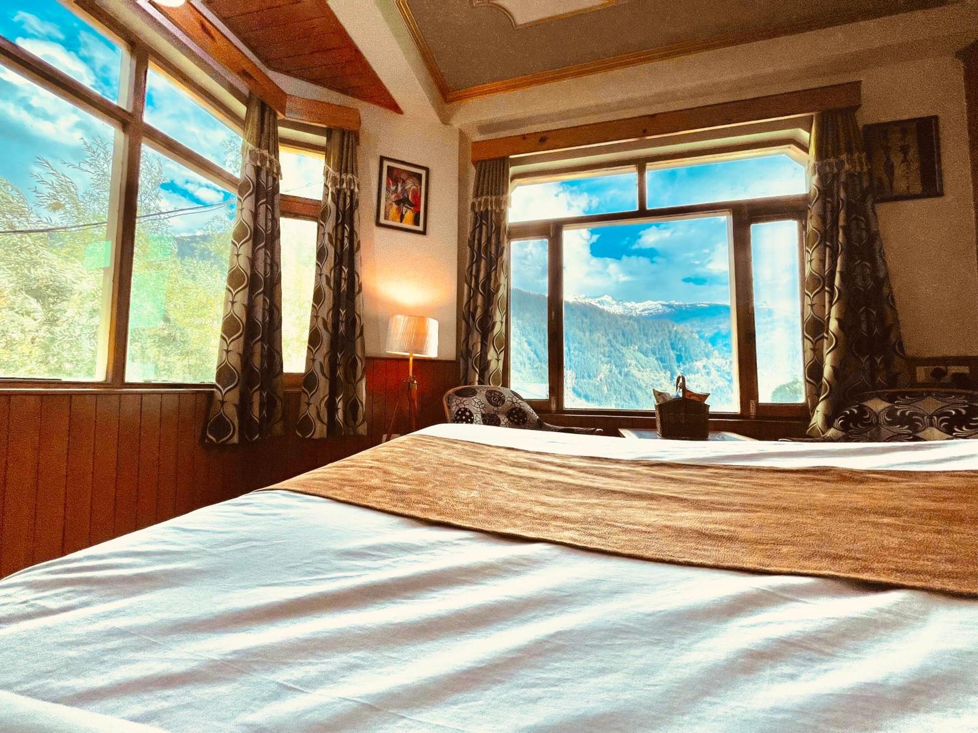 Woods Villa Cottage, Manali Exterior foto