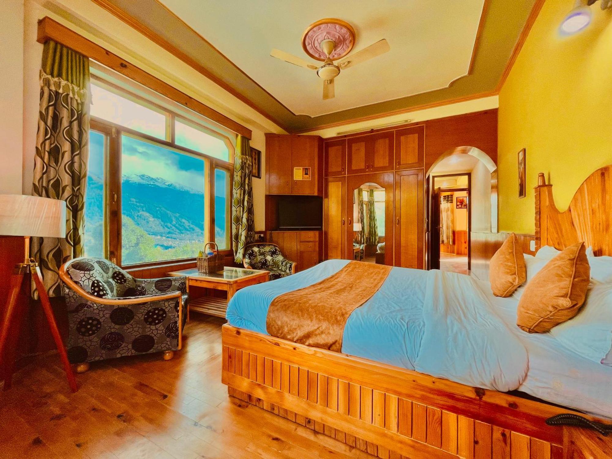 Woods Villa Cottage, Manali Exterior foto