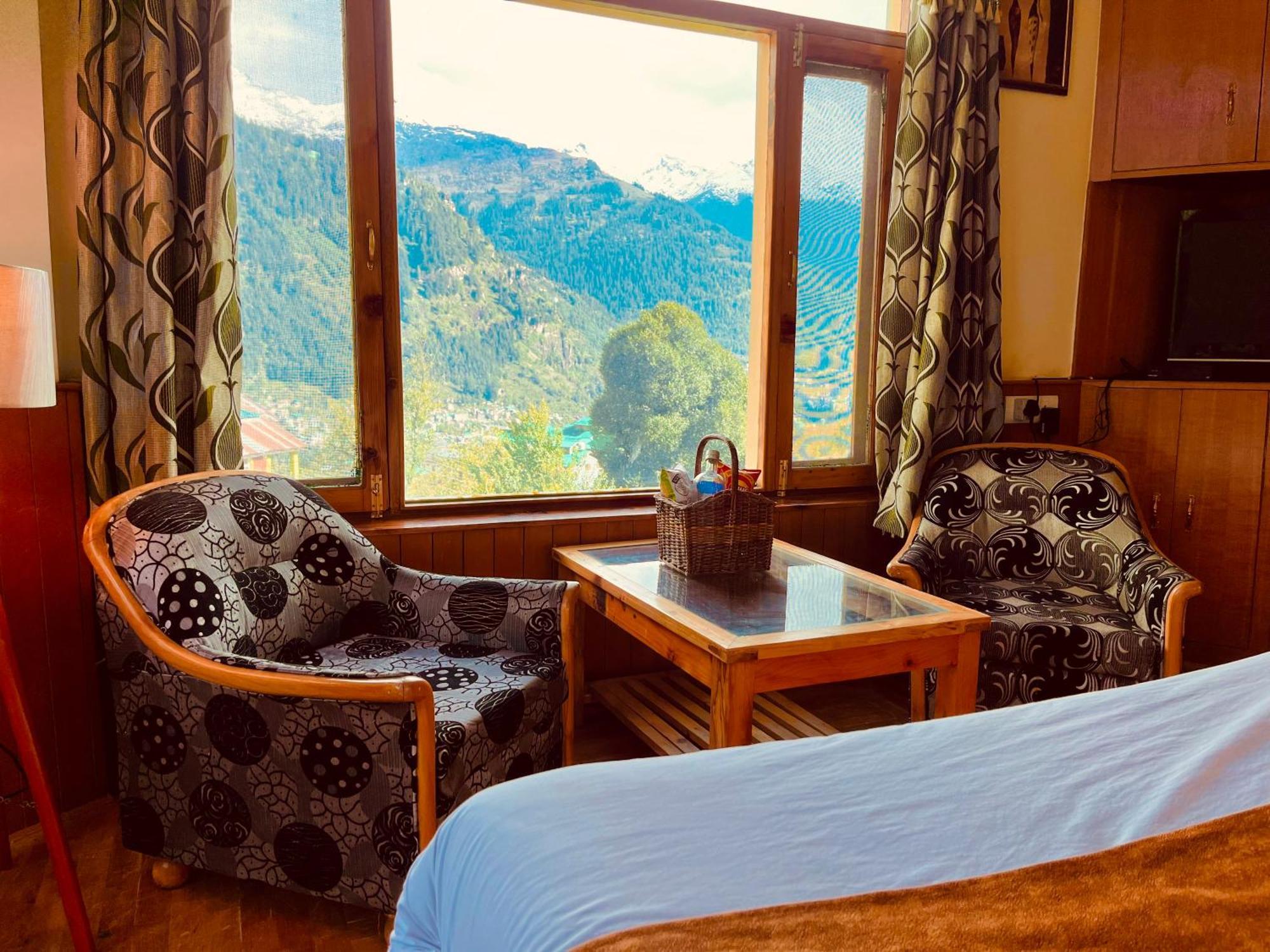 Woods Villa Cottage, Manali Exterior foto