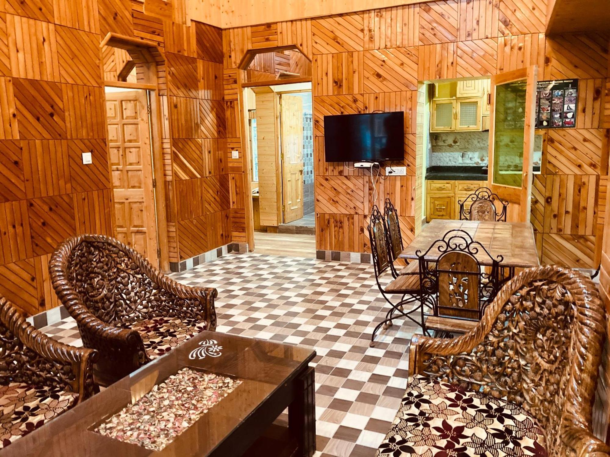 Woods Villa Cottage, Manali Exterior foto