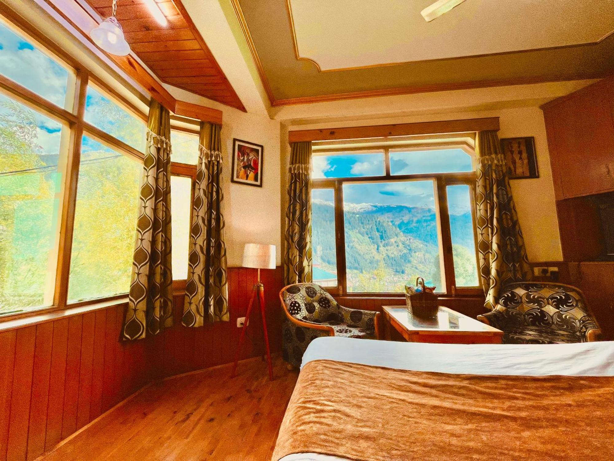Woods Villa Cottage, Manali Exterior foto