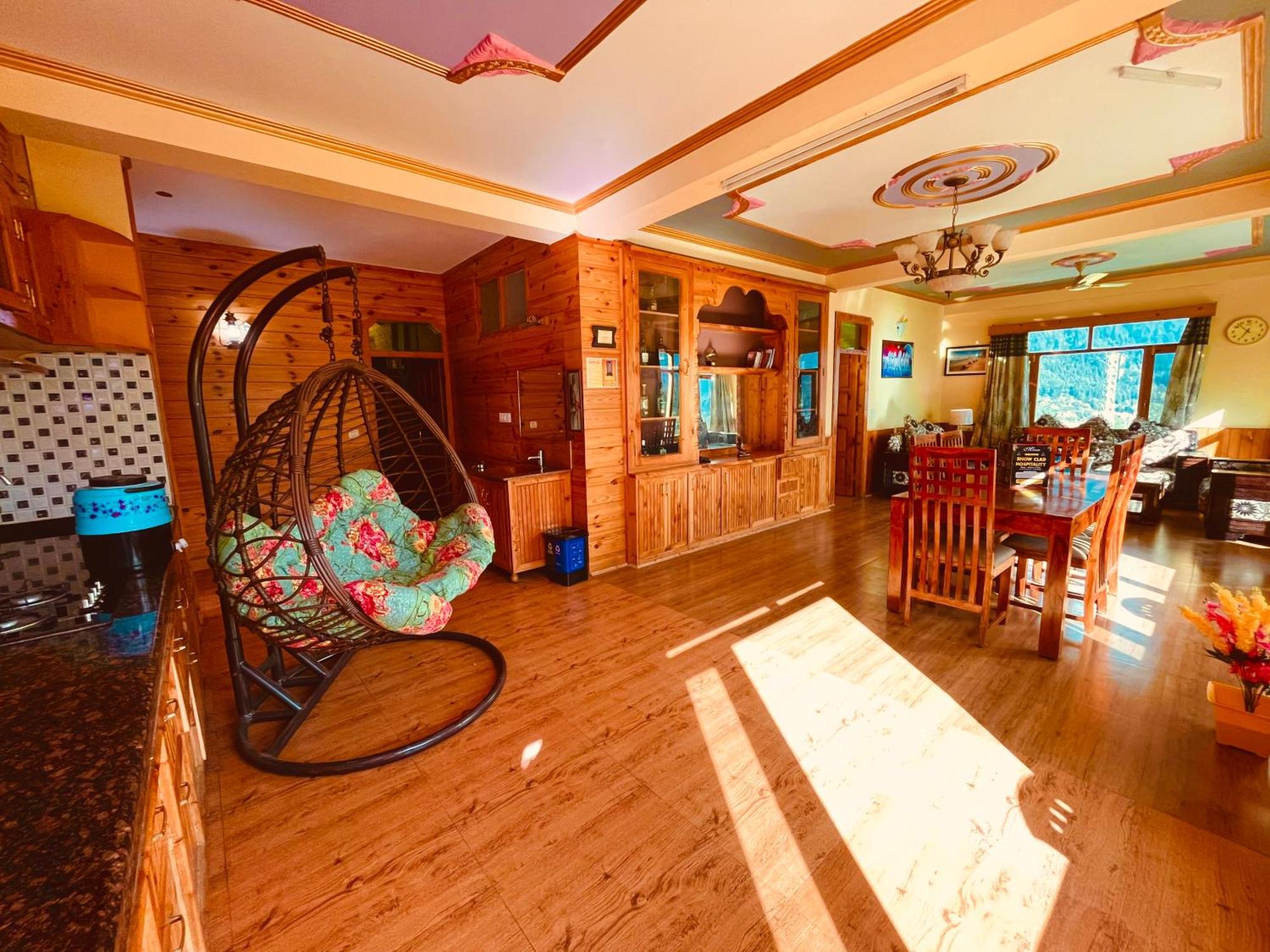 Woods Villa Cottage, Manali Exterior foto
