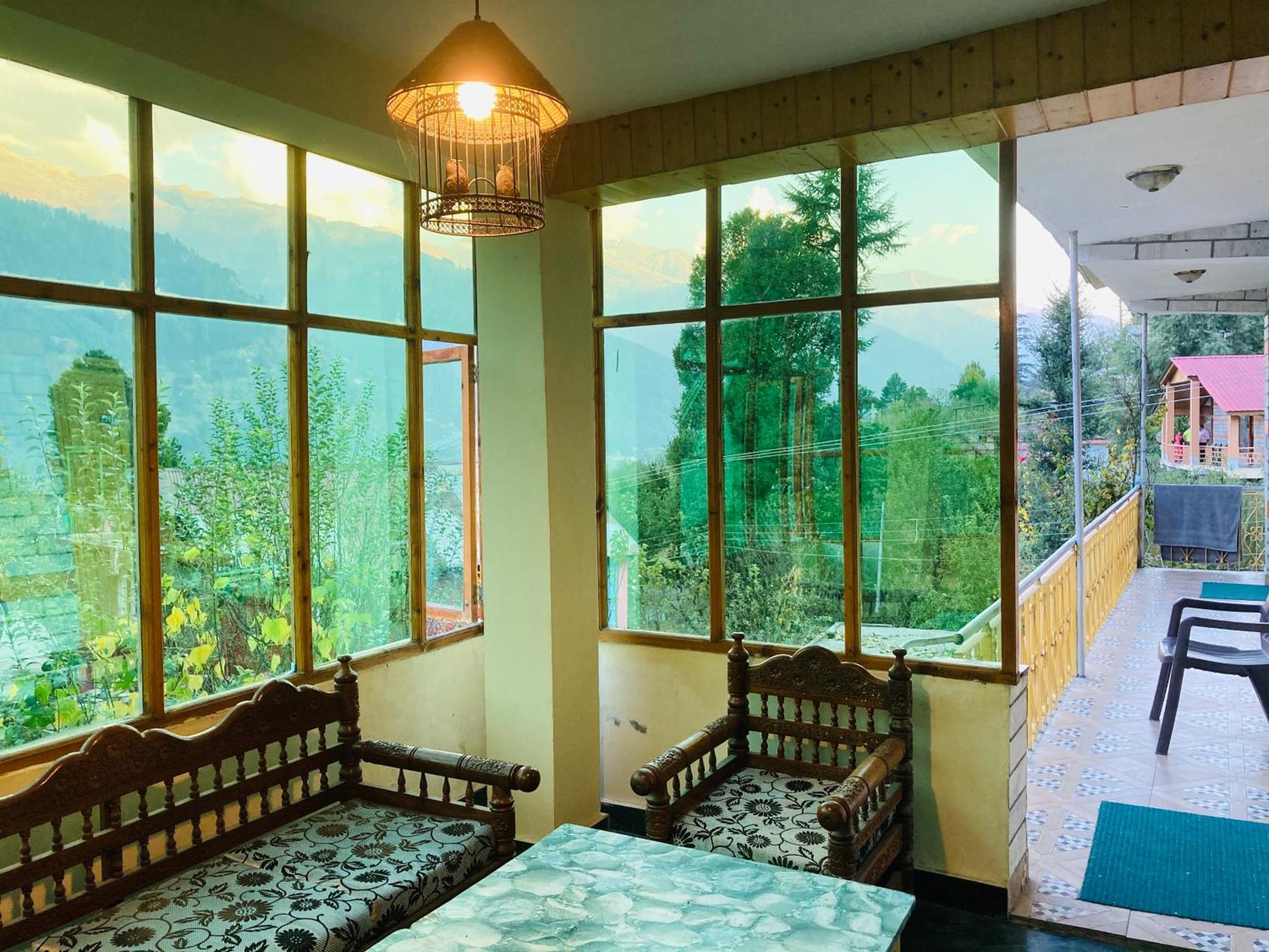 Woods Villa Cottage, Manali Exterior foto